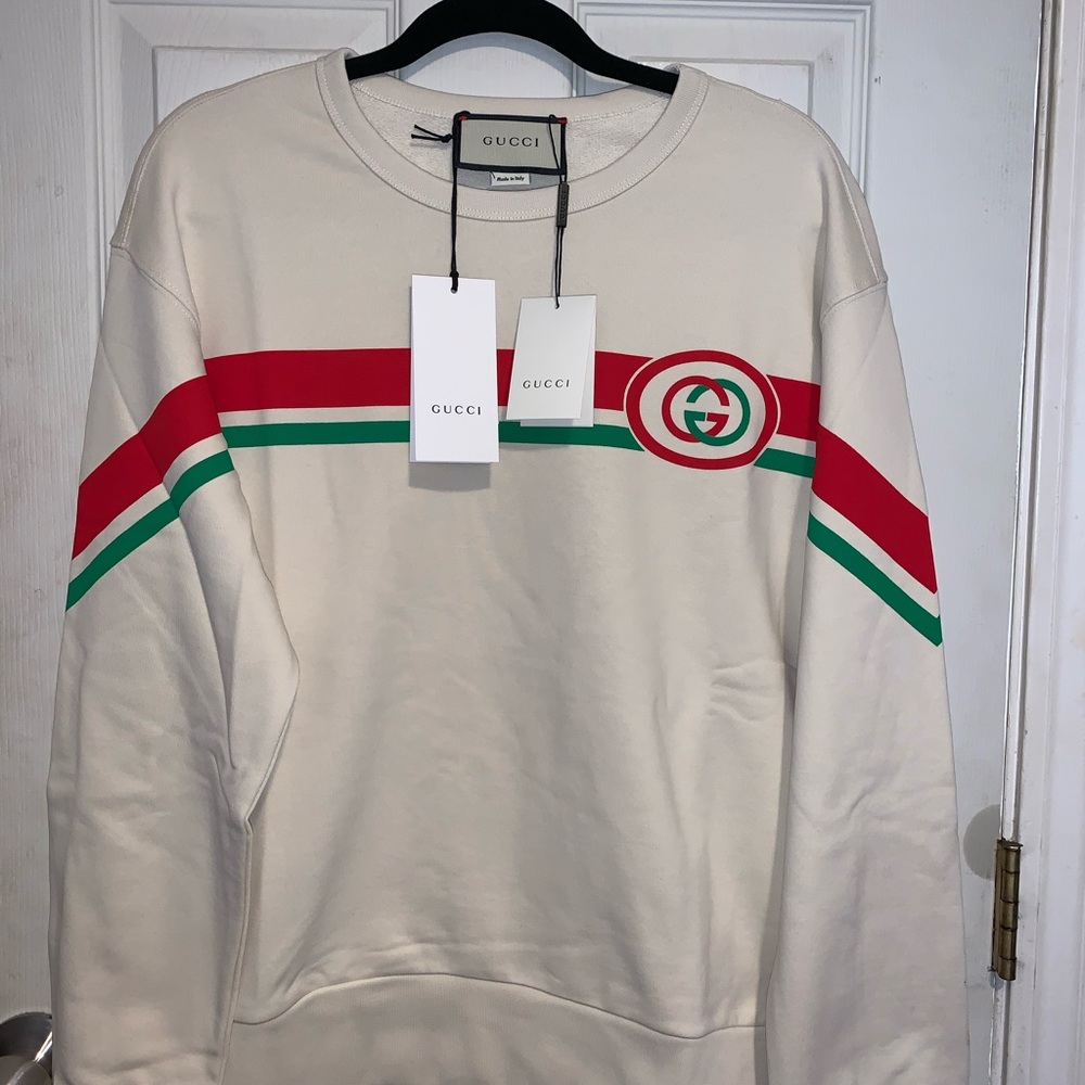 Gucci sweatshirt with interlocking G print
